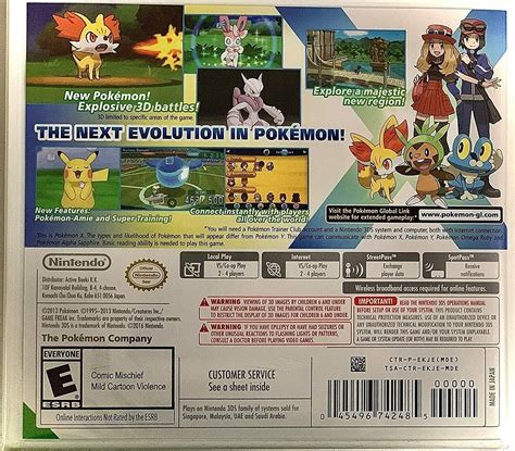 Pokemon X - Nintendo 3DS Brand New Sealed Game Special (2013 RPG ...