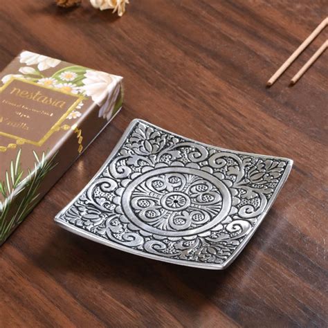 Square Floral Agarbatti Stand With Vanilla Incense Sticks Online ...