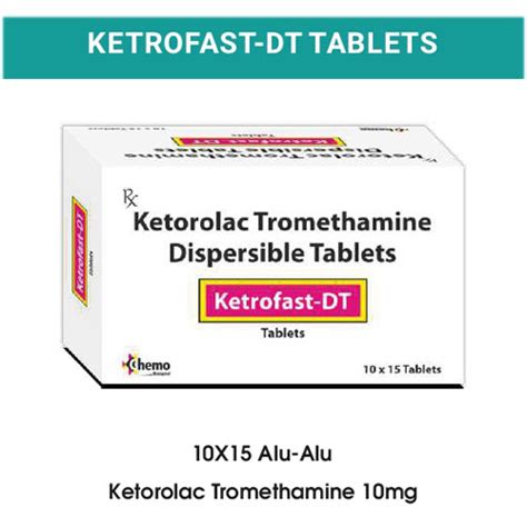 KETROFAST-DT Tablets Chemo Biological