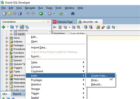 Image result for SQL/Oracle Create Indez