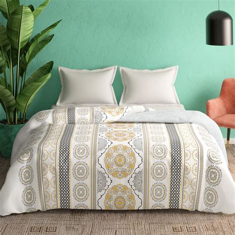 Buy PORTICO Marvella Printed Cotton Double Comforter - 220x240cm from ...