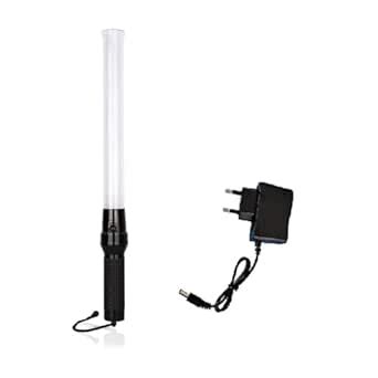 Crewbolt Rechargeable Traffic Baton Light Stick | Red & Green LED ...