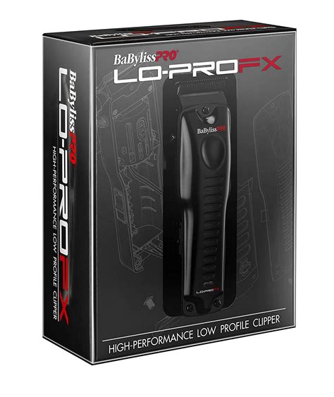 Buy BaByliss PRO FX825 LO-PRO FX Low Profile Professional Black Hair ...