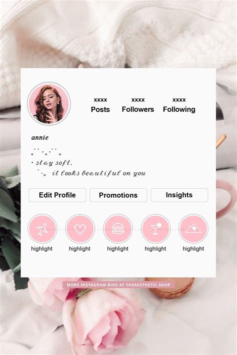 Aesthetic Instagram bio ideas copy/paste - part 3 - Girly bios ⋆ The ...