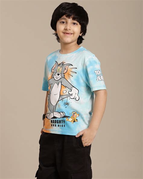 Tom & Jerry Printed Regular Fit Tshirt For Boys – Kidsville