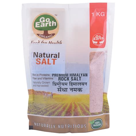 Go Earth Himalayan Pink Salt Premium 1Kg — BasicBrowns