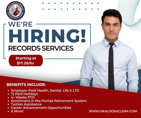 We're looking for our next Records Services Clerk! Apply today at ...