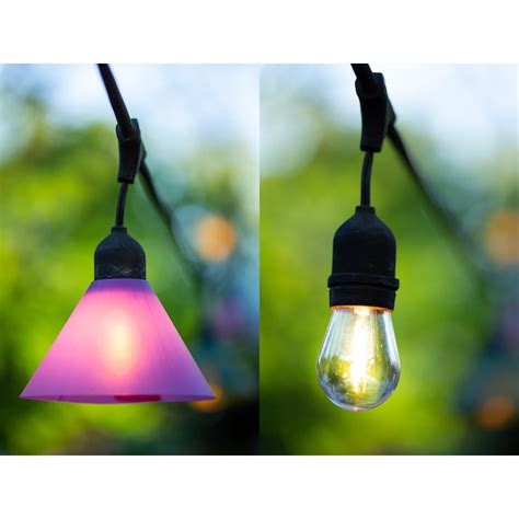 Olukai DESIGNS Plug-in Off White Indoor/Outdoor String Light with 1 ...