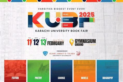 Karachi University Book Fair 2025, University of Karachi, 11 February ...