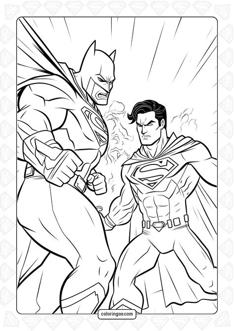 Superman Coloring Pages (All Free Pdf Printables)