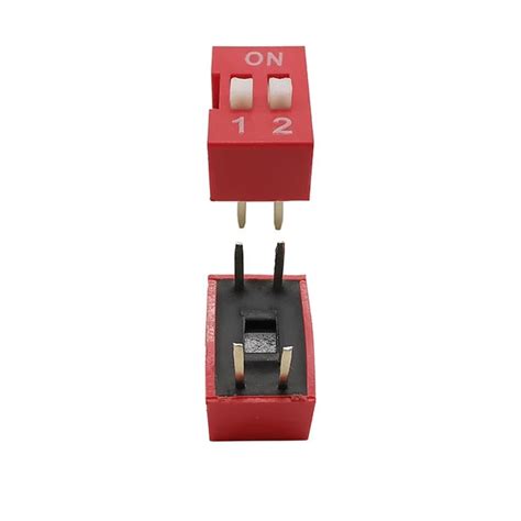 DIP Slide Switch 2.54mm Straight