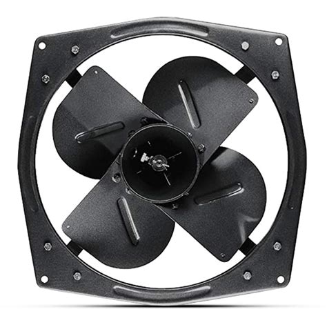 Almonard 15 inch Heavy Duty Single Phase (1400 RPM) Exhaust Fan, black ...