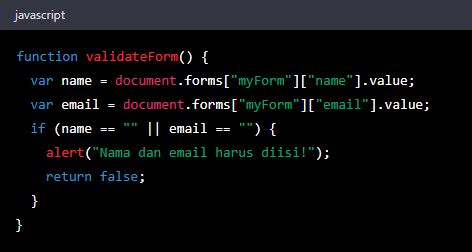 Image result for Contoh Program JavaScript Download