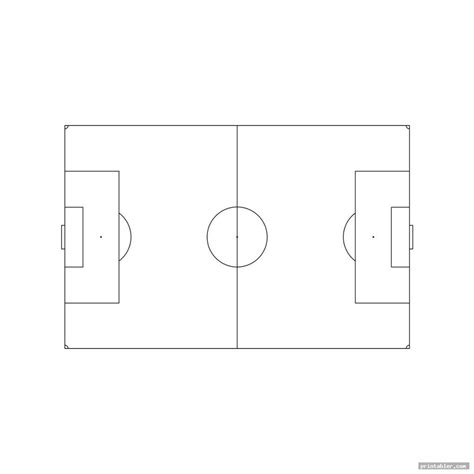 Free Printable Football Field Diagram