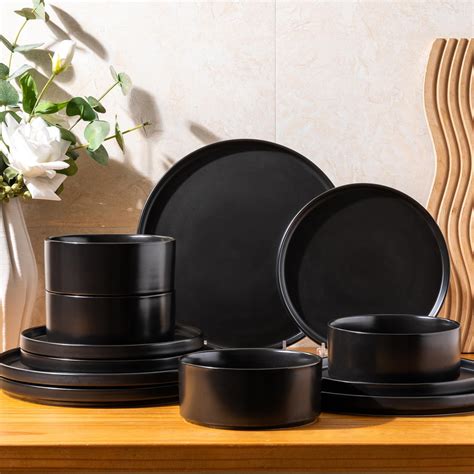 Amazon.com | Gibson Home Oslo 12-Piece Porcelain Chip and Scratch ...