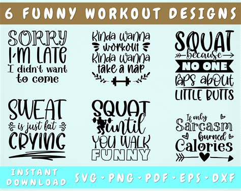 Funny Squat Workout Quotes