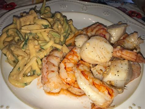 Shrimp and scallop scampi - GLUTEN-FREE FOR THE FAMILY