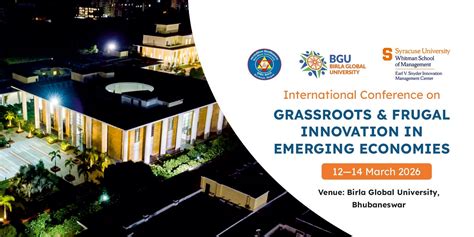 Grassroots & Frugal Innovation in Emerging Economies