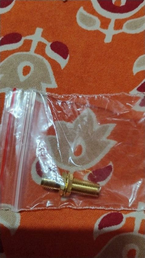 Buy 3AN Telecom SMA Socket Connector Panel Chassis Mount SMA Female to ...