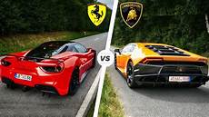 Lamborghini Huracan Vs 488 by 488 Gtb Vs Lamborghini Huracan Sound Exhaust Lamborghini Huracan Vs 488