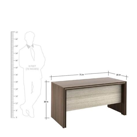 SPACEWOOD Standard Table MERIT Molacid2 Office (1200 x 600 x750 mm)