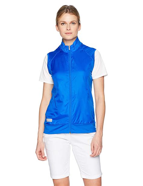 Adidas Womens Lightweight Wind Tech Golf Vests