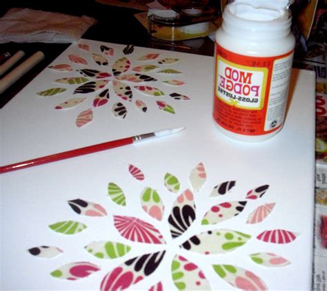 15 Photos Mod Podge Fabric Wall Art
