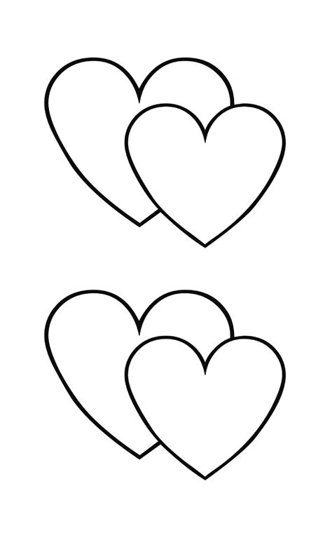 Printable Heart Shape Pattern 的图像结果