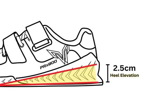 PRx800 Wider Toe Box Weightlifting Squat Gym Shoe - Black | PRO WOLF