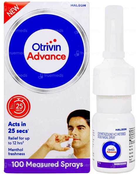New Otrivin Advance Nasal Spray: Uses, Side Effects, Price & Substitutes