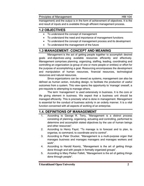 Image result for Management Notes PDF