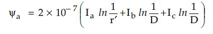 Inductance of Three Phase Lines with Equilateral and Symmetrical ...