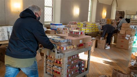 Brookline Food Pantry busy as COVID continues spread