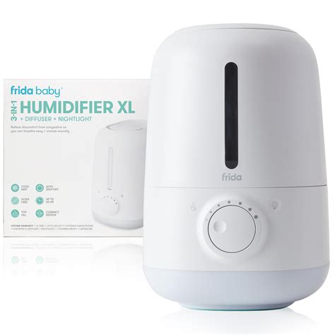 Amazon.com: Frida Baby 3-in-1 XL Top Fill Humidifier for Nursery, 6L ...
