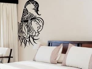 Decor Villa 27.94 cm Decor Villa Angry Shiva Wall Decal and Sticker ...