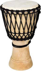 NSR Musical Djembe -- Mango Wood (14 Inches, Natural) Djembe Price in ...