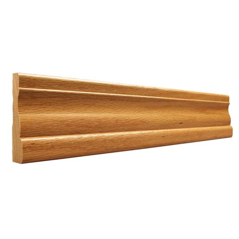 RELIABILT 9/16-in x 3-1/4-in x 12-ft Stained Red oak 444 Casing in the ...