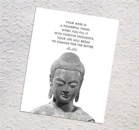 Handmade Buddhism Quotes Wall Decor Buddha Inspirational Spa India | Ubuy