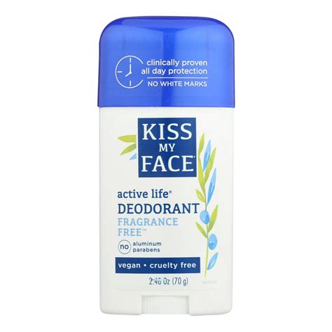 Kiss My Face Deodorant Liquid Rock Roll-on Fragrance Free - 3 Fl Oz