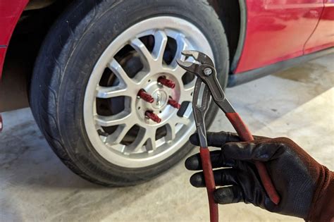 Image result for Remove Wheel Lock Nut without Key