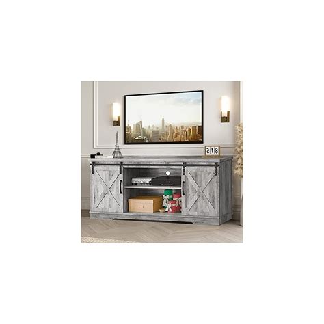 Amyove TV Stand for 65 Inch TV, Farmhouse | Ubuy India