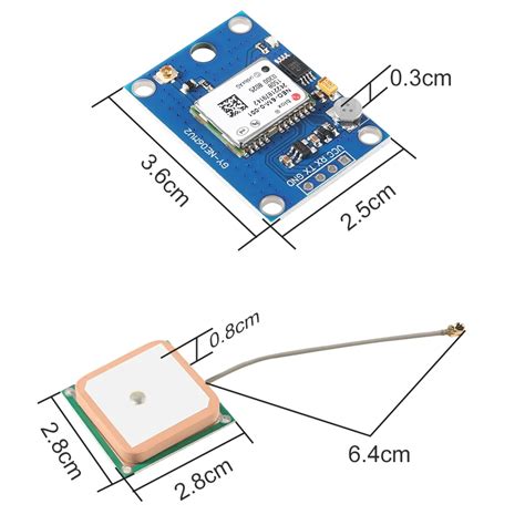 NEO-6MV2 GPS Module Pinout, Features Datasheet, 59% OFF