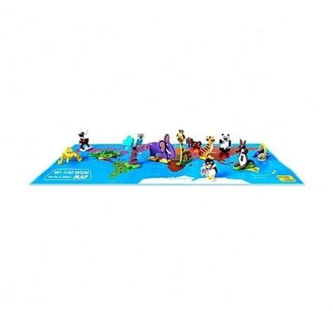 Shop Imagimake World Wide Animals On The Map DIY Art & Craft Kit for ...