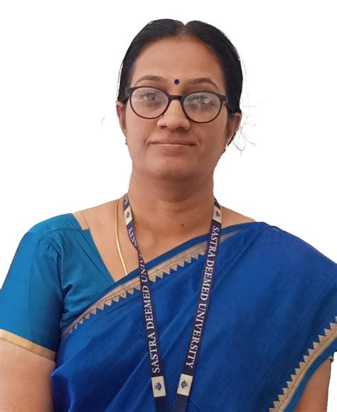 SASTRA Staff Profile