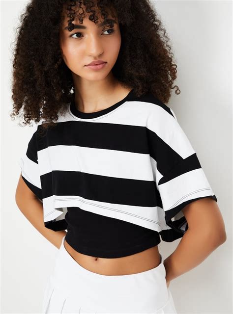 Buy Women Striped Sports Crop Top with Camisole Online at just Rs. 699. ...