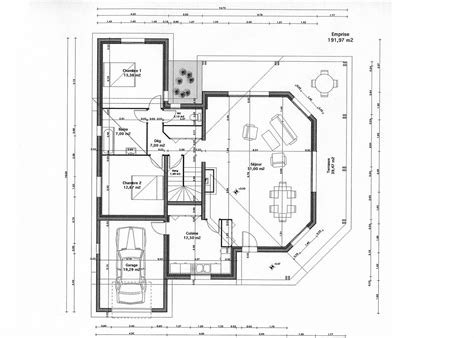 Plan Maison Moderne 的图像结果