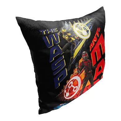 Marvel Ant Man Quantumania Team Up Printed Throw Pillow