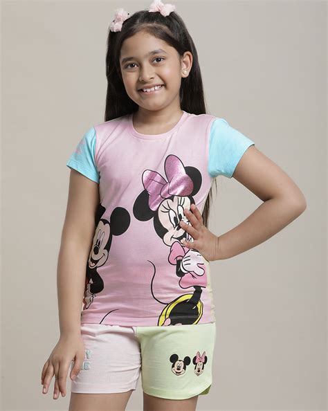 Mickey & Friends Regular Fit Tshirt For Girls – Kidsville