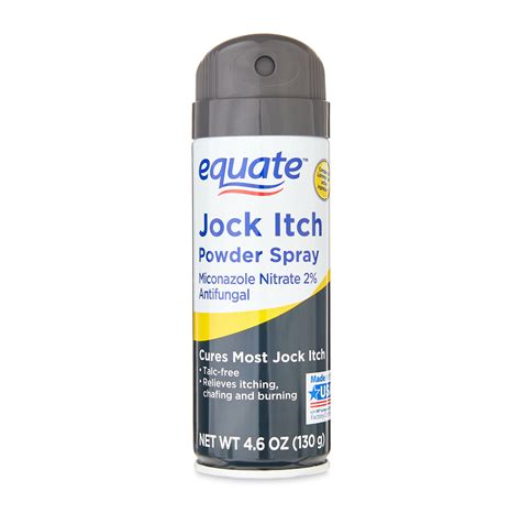 Equate Jock Itch Relief Powder Spray Miconazole Nitrate 2% Antifungal ...