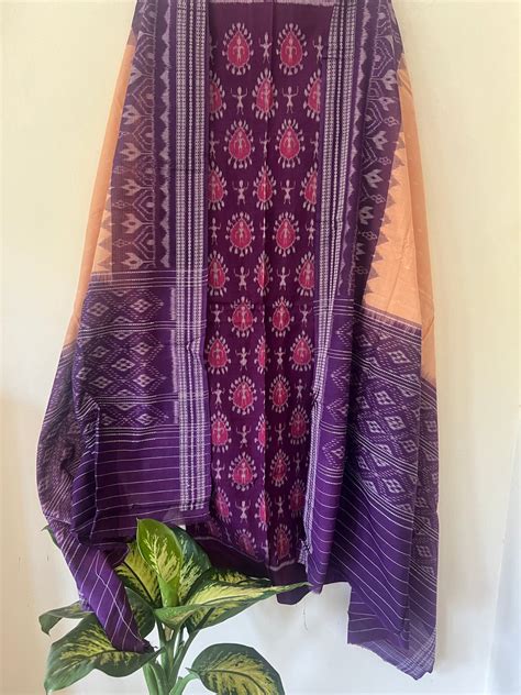 Sambalpuri Ikkat Suit Set - 25 – EthnicElement